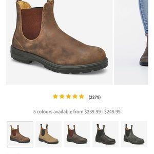 Blundstone Boots Size 8